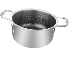 Plieninis puodas su aukščiausios kokybės nepridegančia danga COOKCELL ORION 26 cm 7 l