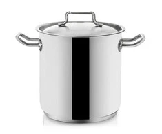 Plieninis puodas su dangteliu 18/10 PREMIUM 11 l 24 cm ORION