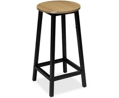 Pramoninė palėpės taburetė Flint Modern Oak