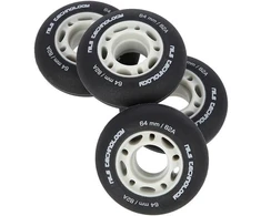 PU 64x24 82A MATTE Juodas ratai (4 vnt.) NILS EXTREME