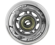PU 64x24 82A TRANSPARENT (4 vnt.) + ABEC-7 (8 vnt.) NILS EXTREME RINKINYS