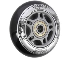 PU 70x24 82A Juodas N (4 vnt.) + ABEC-9 (8 vnt.) NILS EXTREME RINKINYS