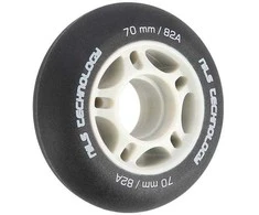 PU 70x24 82A MATTE Juodas ratai (4 vnt.) NILS EXTREME
