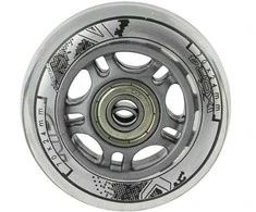 PU 70x24 82A TRANSPARENT (4 vnt.) + ABEC-7 (8 vnt.) NILS EXTREME RINKINYS
