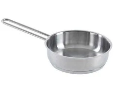 Puodas, nerūdijančio plieno puodas, 12 cm