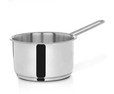 Puodas, nerūdijančio plieno puodas, indukcinis, 18 cm, 2,7 l