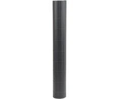 PVC balkono uždangalas 100x400 cm BARU antracito spalvos