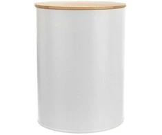 Rakinamas metalinis virtuvės indas su sandarikliu / WHITELINE skardinė 2,3l