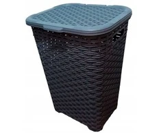 RATTAN skalbinių krepšelis 45l - uosis