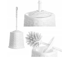 RATTAN tualeto šepetys - baltas 147x147x400