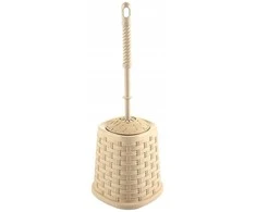 RATTAN tualeto šepetys - smėlio spalvos 147x147x400