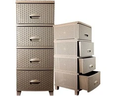 RATTAN TURAN CAPPUCCINO KOMODA