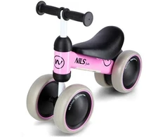 RB002 Rožinis BALANCE BIKE NILS FUN