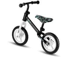 RB134 BALANCE BIKE Juodas WHEELS 10'' NILS FUN
