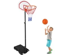 Reguliuojamas krepšys ant DUNKER krepšinio stovo