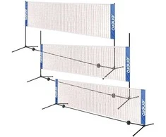 REGULIUOJAMAS TINKLINIO TENISO BADMINTONO RINKINYS 3 IN 1