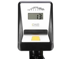 RM8740 Juodas ONE FITNESS MAGNETINIS DVIRATIS