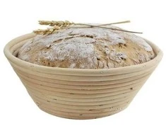 Rotango krepšelis duonos tešlai kildinti 0,5kg 14 cm