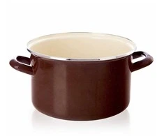 Ruda emaliuota indukcinių dujų kieta ORION 20 cm 3 L