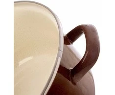 Ruda emaliuota indukcinių dujų kieta ORION 20 cm 3 L