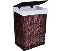 Rudas pintas krepšelis 114L