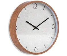 Rudas sieninis laikrodis 29,5 cm