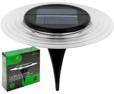 SAULĖS DISKINĖ LEMPA 28 LED, TINKAMA PRIE ŽEMĖS ARBA SIENOS