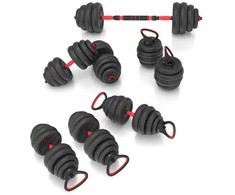 SGN140 (2 DALYS) PRO SET 6IN1 SVORIŲ RINKINYS 40KG HMS
