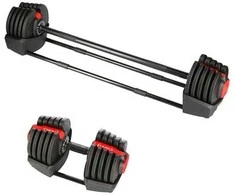 SGR40 PRO SET 2IN1 REGULIUOJAMAS HANTELIŲ RINKINYS 43,5 KG HMS