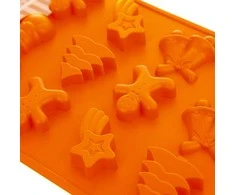 Silikoninė forma kalėdiniams praline sausainiams kepti