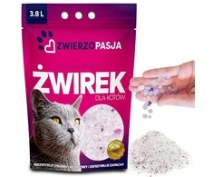 Silikoninis kačių kraikas Zwierzopasja 3.8L