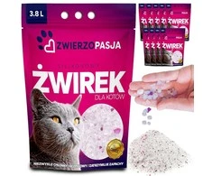 Silikono kačių kraiko rinkinys ZWIERZOPASJA 10 X 3,8 L