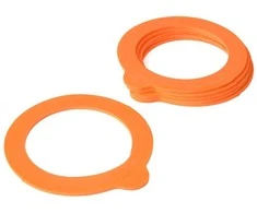 Silikono sandariklis stiklainiams su segtuku ORION 9,3 cm 6 vnt