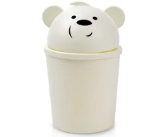 Šiukšlių dėžė mini vonios staliukas meškiukas 1,5 l