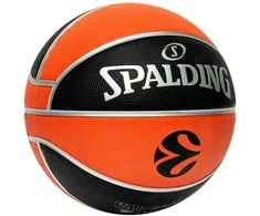 SPALDING Varsity TF150 Eurolygos krepšinio krepšinio kamuolys, 7 dydis