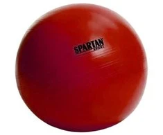 SPARTAN gimnastikos kamuolys 75 cm RAUDONAS