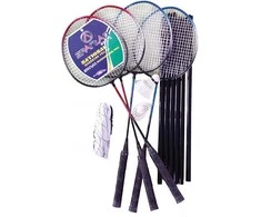 SPARTAN Power badmintono rinkinys su tinkleliu 4 žaidėjams