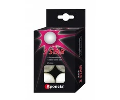 SPONETA TURNYRAS *** Stalo teniso kamuoliukai - 6 vnt.