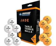 Stalo teniso kamuoliukai SCHILDKROT Jade Poly 40+ - 12 vnt.