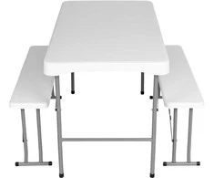 STANLEY sodo maitinimo komplektas stalas + 2 suolai