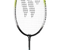STEELTEC 216K BADMINTONO RAKEČIŲ RINKINYS ŽALIA+MĖLYNA + PEČĖS 3 Vnt.