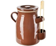 Stiklainis indelis agurkams raugti, 2,5 l