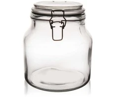 Stiklainis, lakuotas stiklas, 1,85 l, sandarus