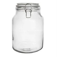 Stiklainis, lakuotas stiklas, 3,4 l