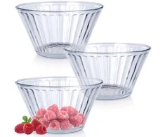 Stikliniai dubenys 11,5cm, 270 ml 3 vnt.