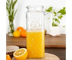 Stiklinis ąsotis su dangteliu 1,2 l