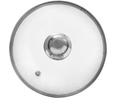 Stiklinis dangtis 18 cm puodui ir keptuvei