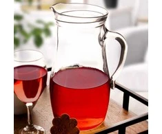 Stiklinis gėrimų ąsotis su rankena, 1,75 l