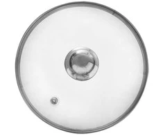 Stiklinis puodo ir keptuvės dangtis 22 cm