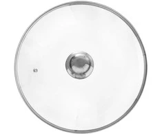 Stiklinis puodo ir keptuvės dangtis 30 cm